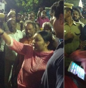 அத்தையை பார்க்க அனுமதிக்கவில்லை: மருத்துவமனையில் ஜெ. உறவினர் தீபா ஆவேசம்