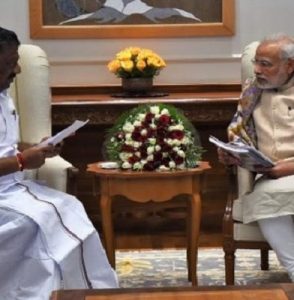 ஜல்லிக்கட்டு வழக்கு உச்ச நீதிமன்றத்தில் நிலுவையில் இருக்கிறது: தமிழக முதல்வருக்கு மோடியின் பதில்