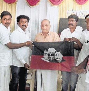 ‘அண்ணா எம்ஜிஆர் அம்மா திமுக’- எம்ஜிஆர் அண்ணன் மகன் புதிய கட்சி தொடங்கினார்