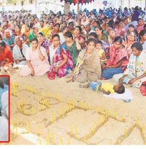 மீனவர் பிரிட்ஜோவின் உடலை வாங்க மறுத்து தங்கச்சிமடத்தில் 3-வது நாளாக போராட்டம்: மெழுகுவத்தி ஏந்தி கண்ணீர் அஞ்சலி