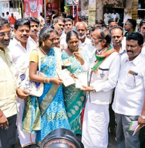 நடிகர்–நடிகைகள் ஏப்ரல் 7–ந் தேதி பிரசாரம்’ பா.ஜ.க. வேட்பாளர் கங்கை அமரன் பேட்டி