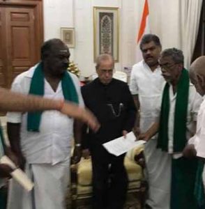 டெல்லியில் 21 ஆம் நாள் விவசாயிகள் போராட்டம்: தம்பிதுரை கோரிக்கை மீண்டும் நிராகரிப்பு