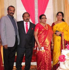 திரு இராமநாதன்-திருமதி ராஜேஸ்வரி தம்பதியின் 40வது திருமண நாள்
