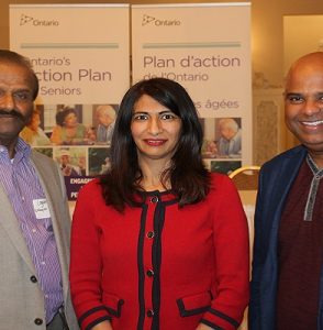 Meeting with Ontario’sMinsiter Dipika Dameria in Mississauga