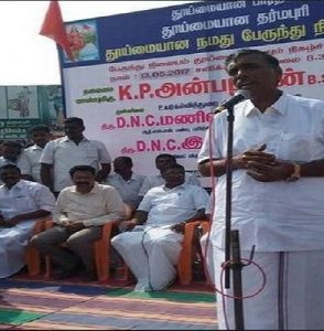 ஆர்.எஸ்.எஸ். நிகழ்ச்சியில் பங்கேற்ற அதிமுக அமைச்சர்