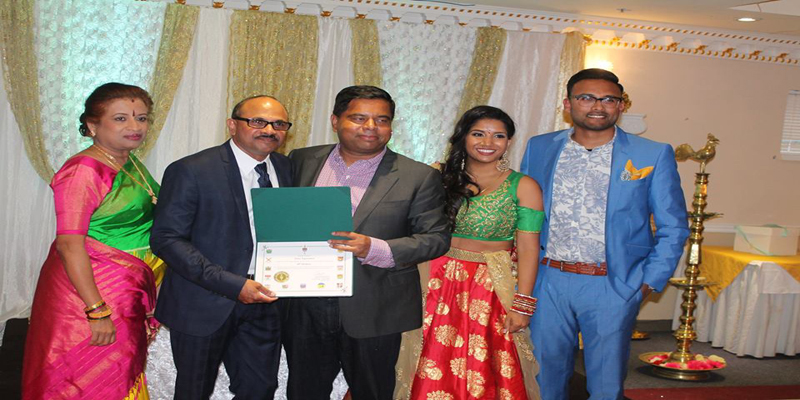 ATN Nehru, celebrated his 60th Birthday at East Town Banquet Hall in Scarborough
