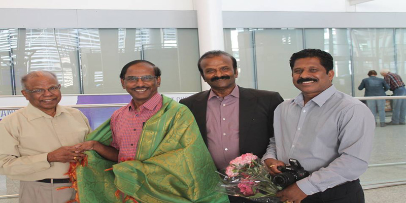 Well known Speaker, by the name of “Pattimandran Raja” arrived at Pearson International Airport