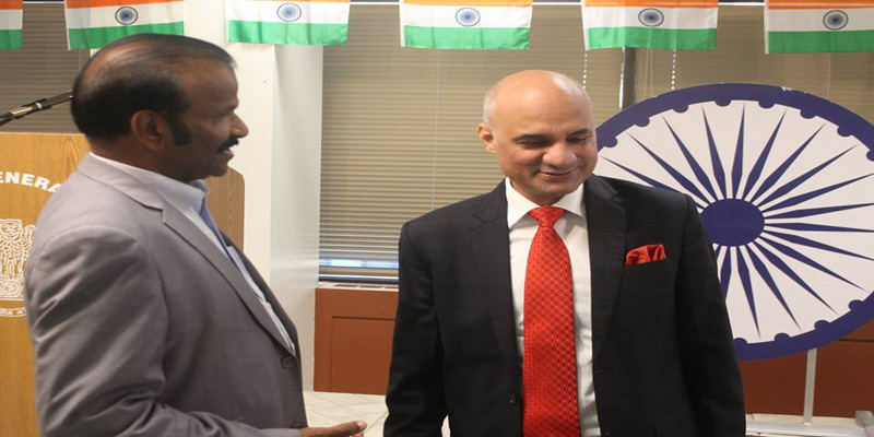 Indian Consulate in Toronto, celebrated “Diwali” with Ethnic Media Editors in Toronto