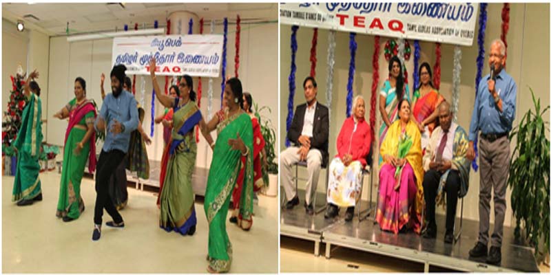 மொன்றியால் நகரில் கியுபெக் தமிழ்ர் மூத்தோர் இணையத்தின் நத்தார் கொண்டாட்ட விழா கடந்த ஞாயிற்றுக்கிழமையன்று நடைபெற்றது
