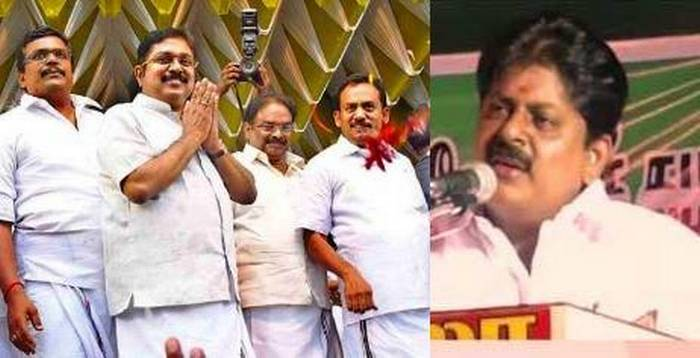 டிடிவி ஆதரவாளர்கள் அதிமுக கரைவேட்டி கட்டியிருந்தால் உருவுங்கள்: அமைச்சர் மணிகண்டன் ஆவேசம்