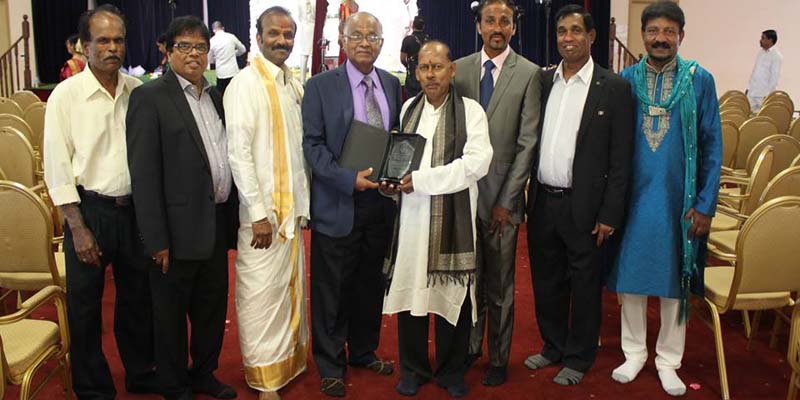 கனடா தமிழ் எழுத்தாளர் இணையத்தின் ஸ்தாபகத் தலைவருமான “வீணைமைந்தன்” சண்முகராஜா