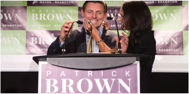 பாட்ரிக் பிரவுன் பிராம்ப்டன் மேயர் ஆனார்