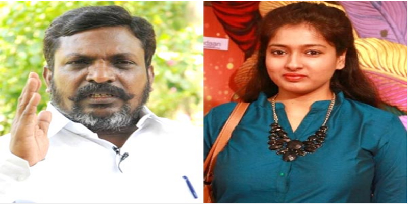பெண்கள் குறித்து அருவெறுக்கத்தக்க வகையில் பேசி உள்ள விடுதலை சிறுத்தைகள் கட்சி தலைவர் திருமாவளவனுக்கு பெண்கள் எதிர்ப்பு