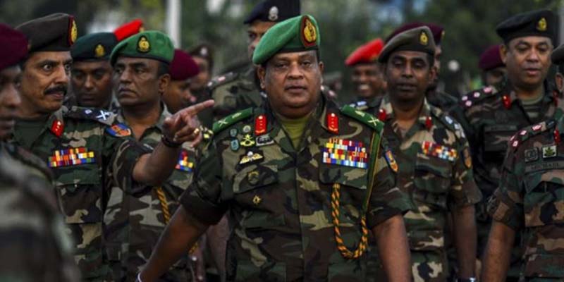 இலங்கை ராணுவ தளபதி லெப்டினன்ட் ஜெனரல் ஷவேந்திர சில்வா மற்றும் அவரது குடும்பம் –