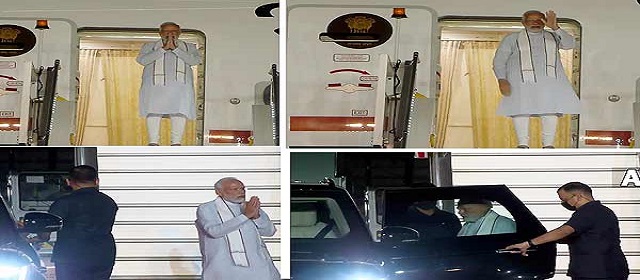 நாடு திரும்பினார் பிரதமர் மோடி