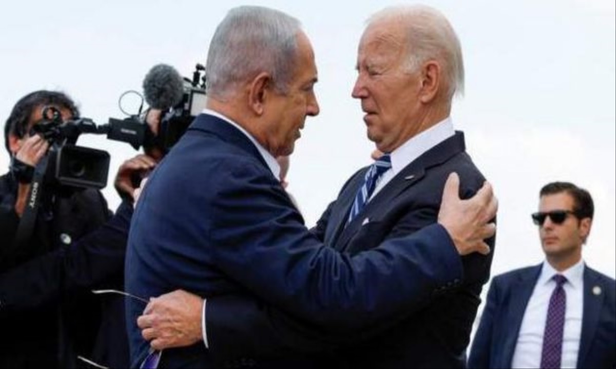 இஸ்ரேலில் ஜோ பைடன் சாதித்தது என்ன? அமெரிக்க போர்க்கப்பல்கள் அங்கே என்ன செய்கின்றன?