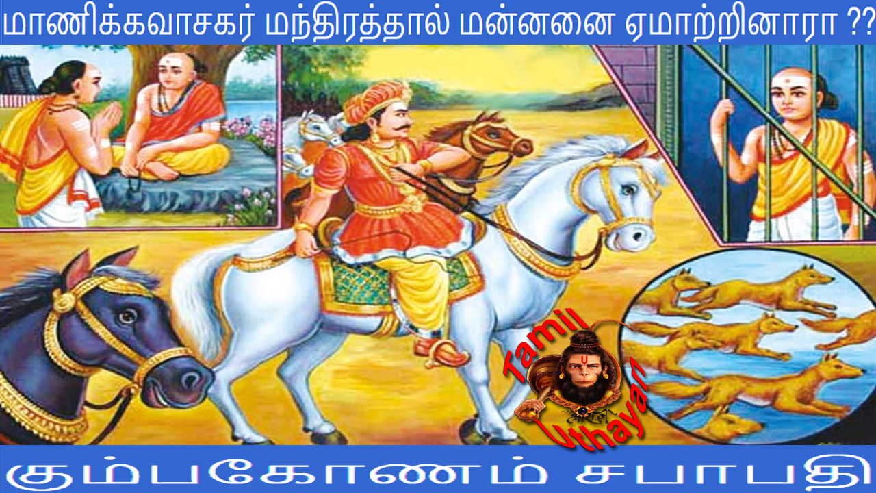 மாணிக்கவாசகர் மந்திரத்தால் மன்னனை ஏமாற்றினாரா ??