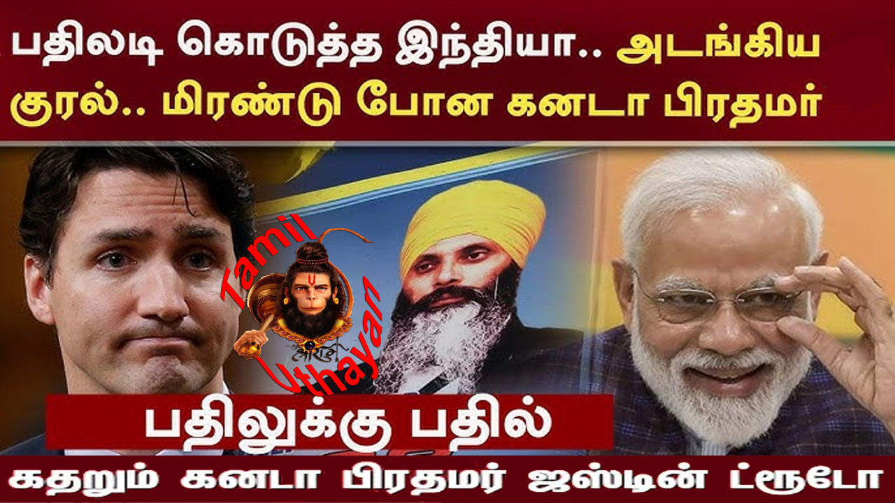 மோடி ஸ்டைலில் கனடாவுக்கு தர்ம அடி !!