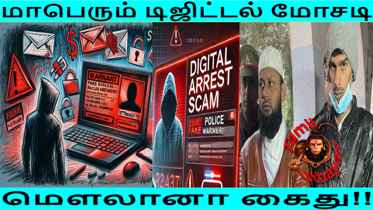 மாபெரும் டிஜிட்டல் மோசடி – மௌலானா கைது !!